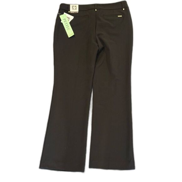 Anne Klein Bootleg Dress Pants Women's Size 10P Black NWT - Picture 11 of 11